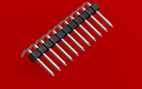 Molex Einbau-Stiftleiste Standard 22288363 Bulk in Schwarz mit Goldkontakten und Messinggehäuse - Bild 1