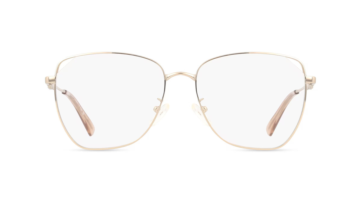 Michael Kors 0MK3081D Shanghai Korrektionsbrille, Vollrand, Cat Eye, Metall, Gold, Damen - Bild 1