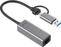 i-tec USB-C Netzwerkadapter mit 2,5 Gigabit Ethernet in Grau - Bild 1