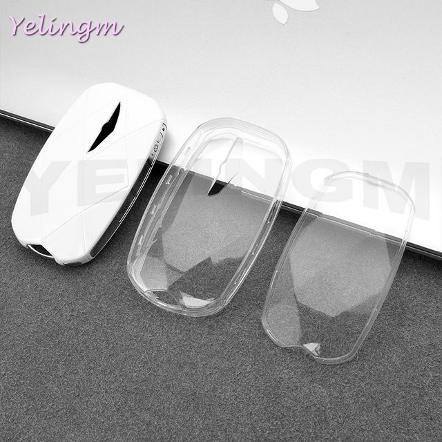 Transparente TPU-Schutzhülle von YELINGM für Hyundai Genesis G90 GV60 G70 G80 Smart Keys - Bild 1