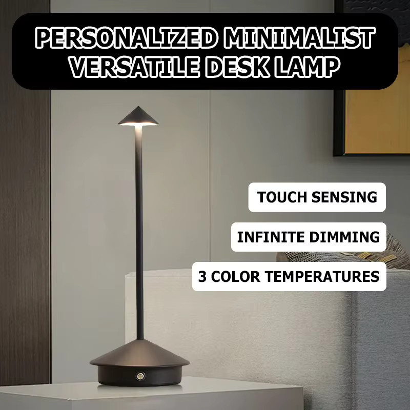 GGbingo Dimmbare LED Tischlampe mit Touch-Funktion und wiederaufladbarem Akku für den Kaffeetisch oder Schreibtisch - Bild 4