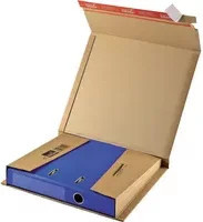 ColomPac Ordner-Versandkarton CP050, braun, selbstklebend, aus Wellpappe, 20 Stück - Bild 1