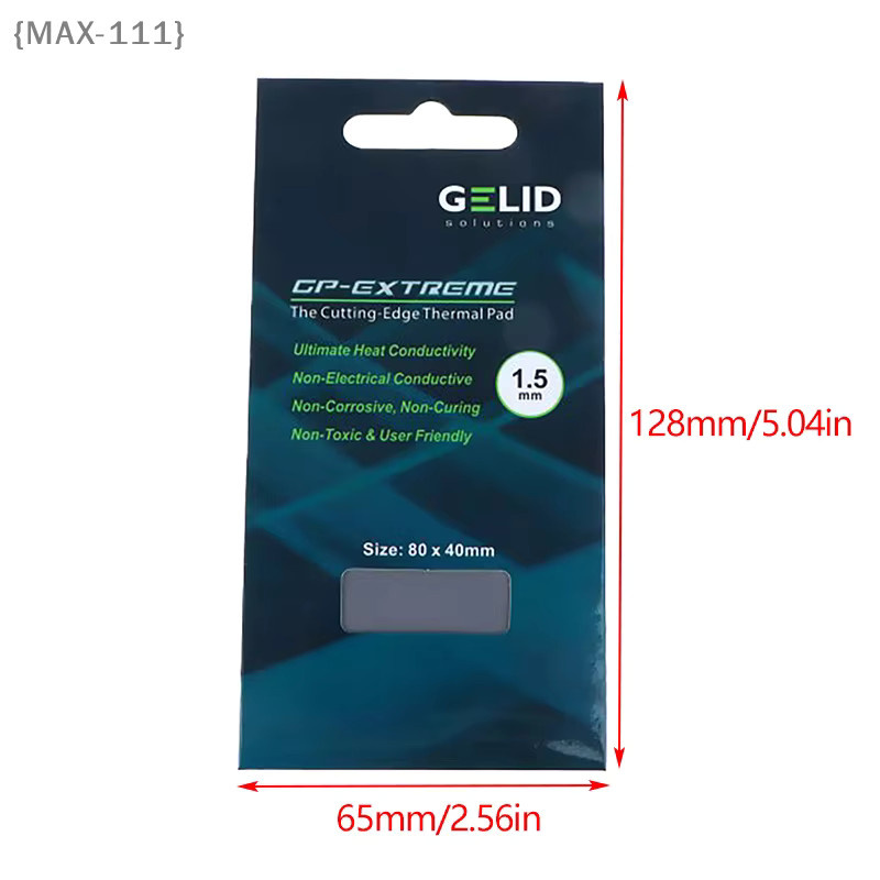 GELID Wärmeleitpad MAX-111 mit 15W/MK für CPU, GPU und Grafikkarten - Bild 3