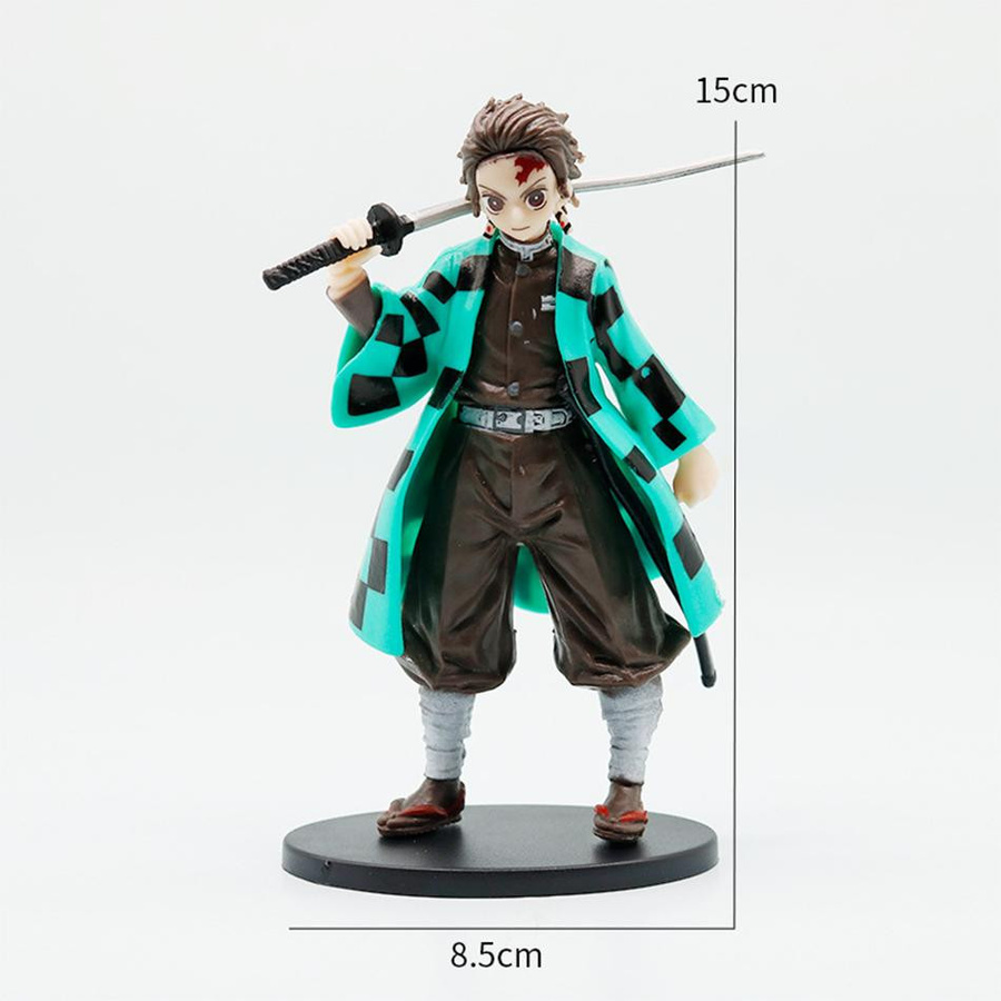Topmix Dämonentöter Anime Actionfigur Kamado Tanjirou mit Agatsuma Zenitsu und Nezuko aus PVC in Multicolor - Bild 3