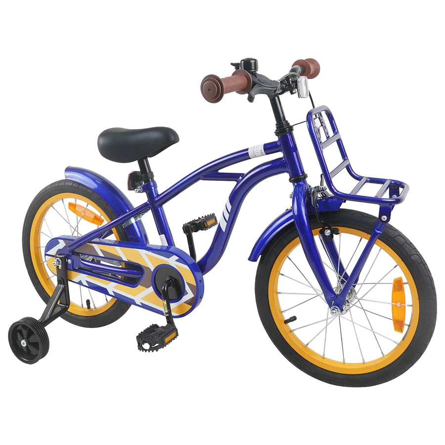 VD Home Furnishing Kinderfahrrad 16 Zoll Dunkelblau - Bild 1