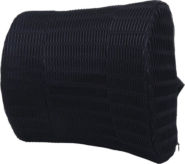 MCW Lendenkissen N77 Lordosenstütze aus Memory Foam in Schwarz mit waschbarem Bezug und Befestigungsgürtel - Bild 1