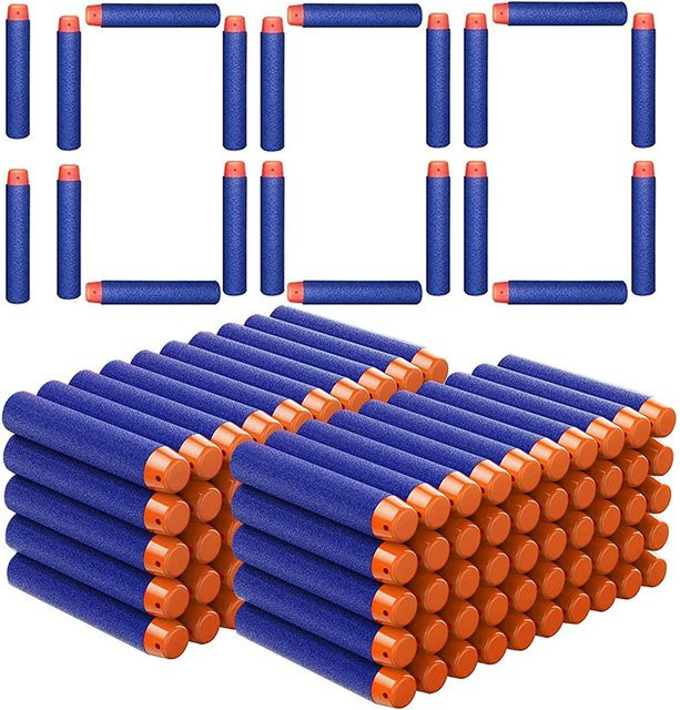 Nerf N-Strike Elite Blue Foam Bullets Zubehör 50-teiliges Set - Bild 1