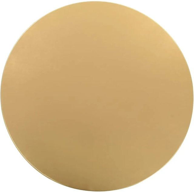 2 Stück vidaXL Stretch-Tischdecken in Gold, elastisch und waschbar, Breite: 80 cm - Bild 1