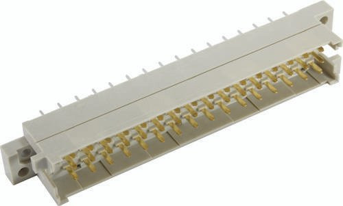 HARTING Messerleiste 09060322941 aus Messing in Grau mit 3 Reihen - Bild 1