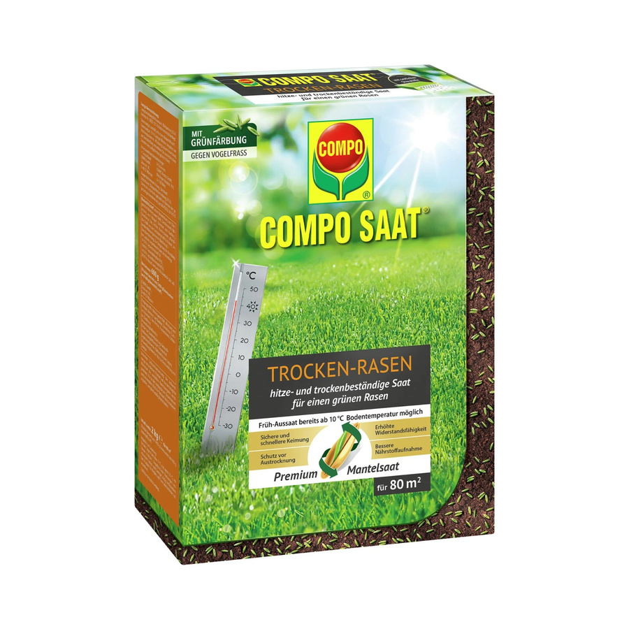 Compo Saat Trocken-Rasen mit 2 kg für 80 m² - Bild 2