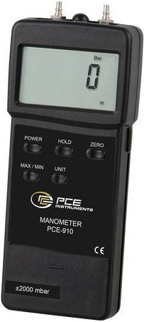 PCE Instruments PCE-917 Druck-Messgerät in Schwarz - Bild 1