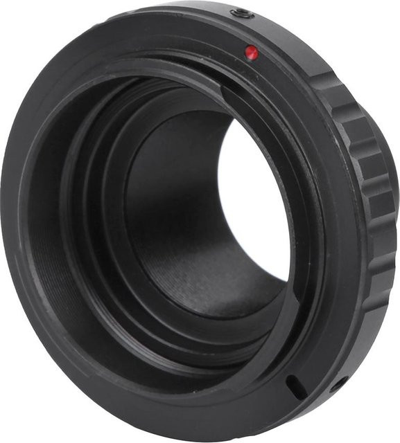 Pentax PK Mount DSLR Kamera Adapterring aus Aluminiumlegierung in Schwarz, 1,25 Zoll Teleskop Adapter - Bild 1