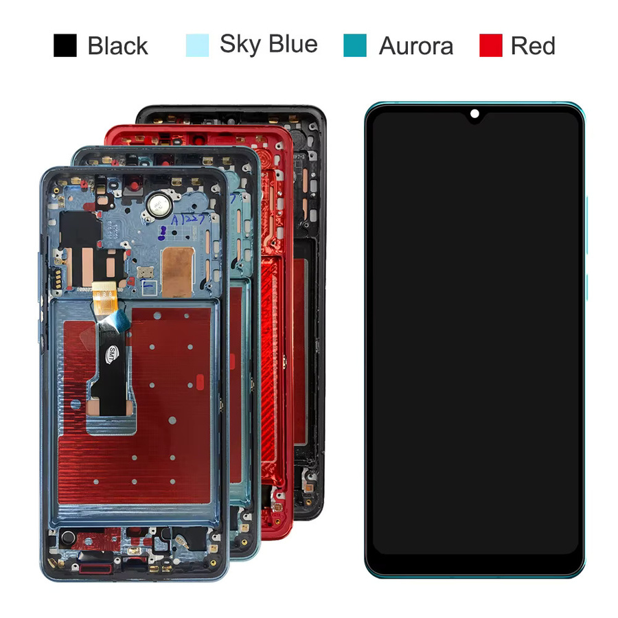 TFT P30 Pro Display Bildschirm mit Touchscreen Digitizer Montage Ersatz für Huawei P30 Pro VOG-L29 VOG-L09 in Schwarz - Bild 2