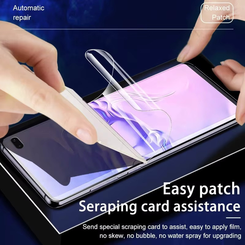4er-Pack Hydrogel Display Schutzfolie für Samsung Galaxy S25 S24 S23 S22 S21 Plus Ultra und S23 FE, transparent - Bild 5