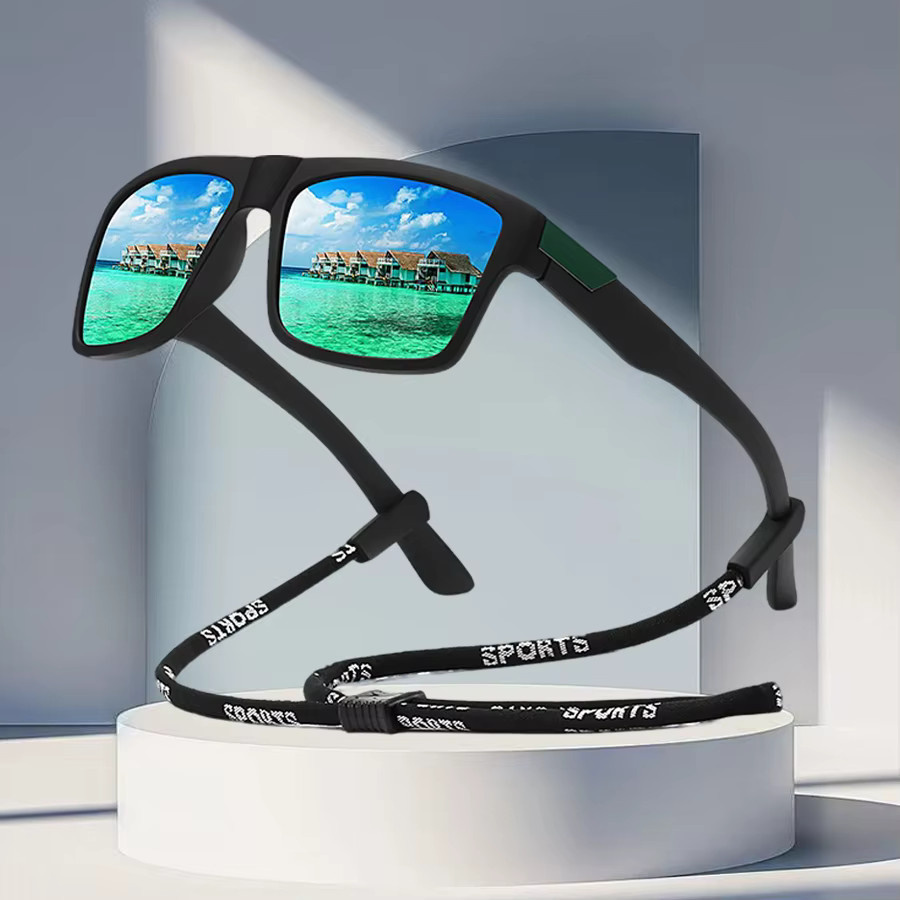Sportsonnenbrille, Vollrand, black, Kunststoff - Bild 1