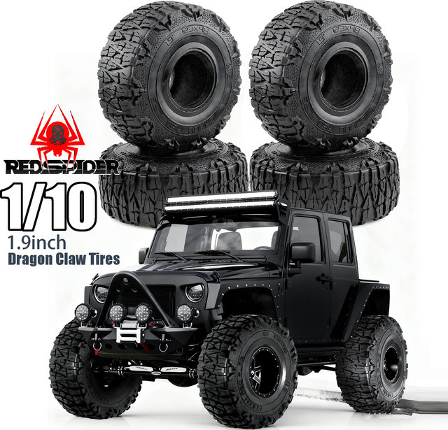 RS Crawler-Reifen, 1:10, Gummi, Schwarz - Bild 1