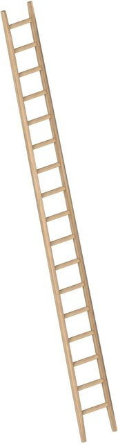 Layher 1036 Bau Holzanlegeleiter mit 17 Sprossen - Bild 1