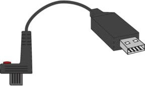 Helios Preisser USB-C Verbindungskabel in Schwarz inklusive MarCom Standard-Software - Bild 1