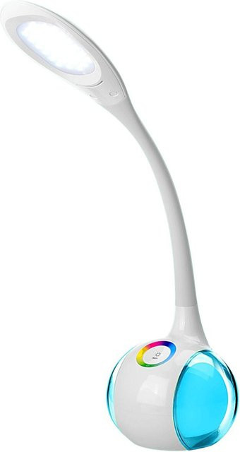 POCOline Leiko Tischleuchte weiß Kunststoff Höhe: 52 cm - Bild 1