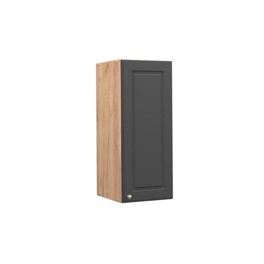 Vicco Hängeschrank Fame-Line Küchenschrank Landhaus Eiche Anthrazit-Gold B/T/H: 30 x 34,1 x 72 cm - Bild 3