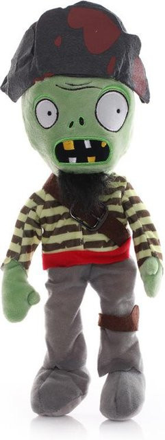 Plants Vs Zombies Pvz Zombie Yeti Delfinritter, Plüschtier Puppe, 30cm, ab 14 Jahren - Bild 1