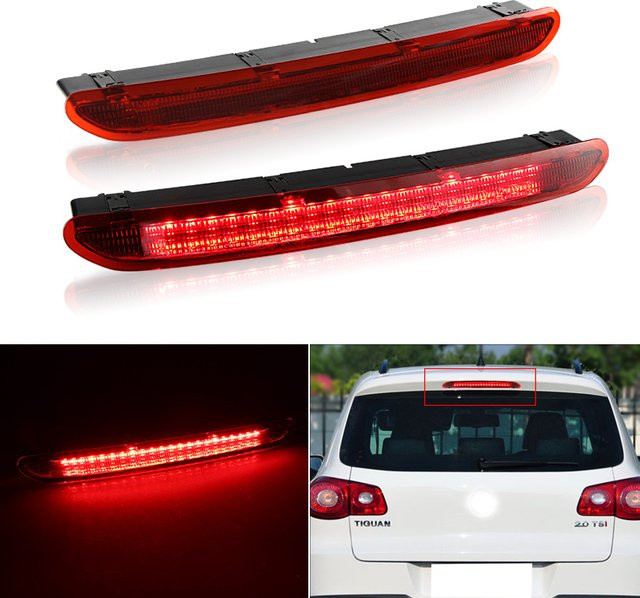 SAARMAT LED dritte Bremsleuchte in Rot für VW Passat, Rabbit und Tiguan (Teilenummer 1K 6945097 A, 1K 6945097 G) - Bild 1