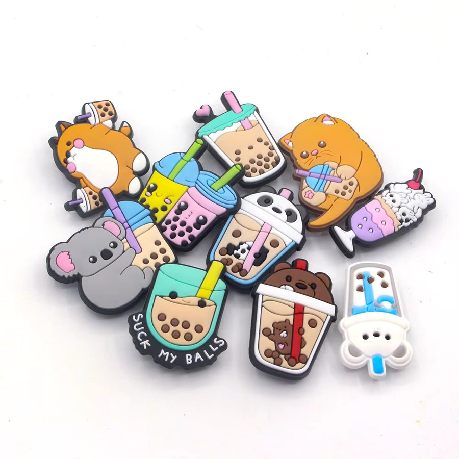 Lanxi League Charms, Boba Milch Tee Katze Kaffee, Kinder - Bild 3