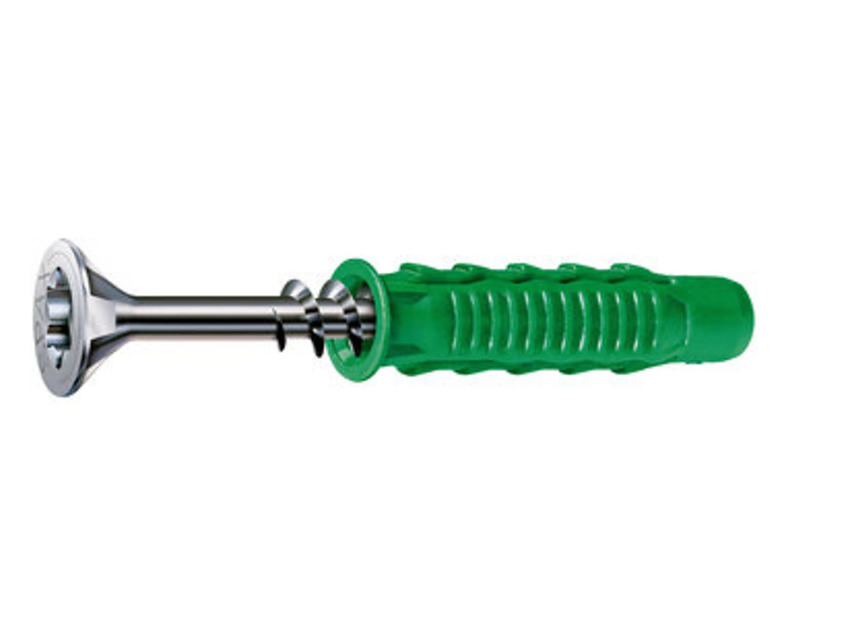 Spax WIROX Dübel-Schrauben-Set mit Spreiz-Dübeln Typ SD 6x30 und Universalschrauben 4,5x45, 200 Teile - Bild 2