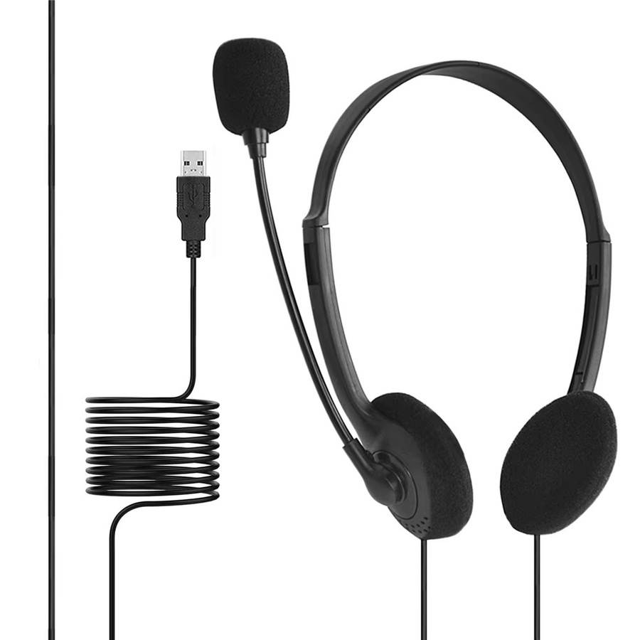 Ockcic Gaming Headset mit Geräuschunterdrückung und USB-C Anschluss in Schwarz - Bild 6