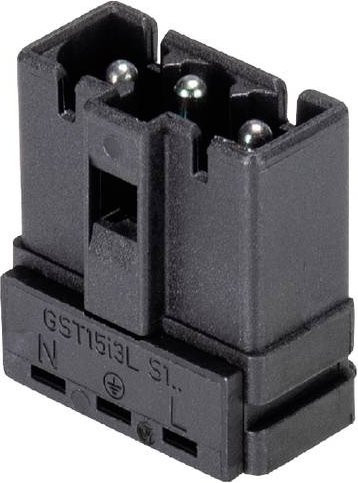 Wieland Electric 91.032.0053.1 Geräteanschluss in Schwarz - Bild 1