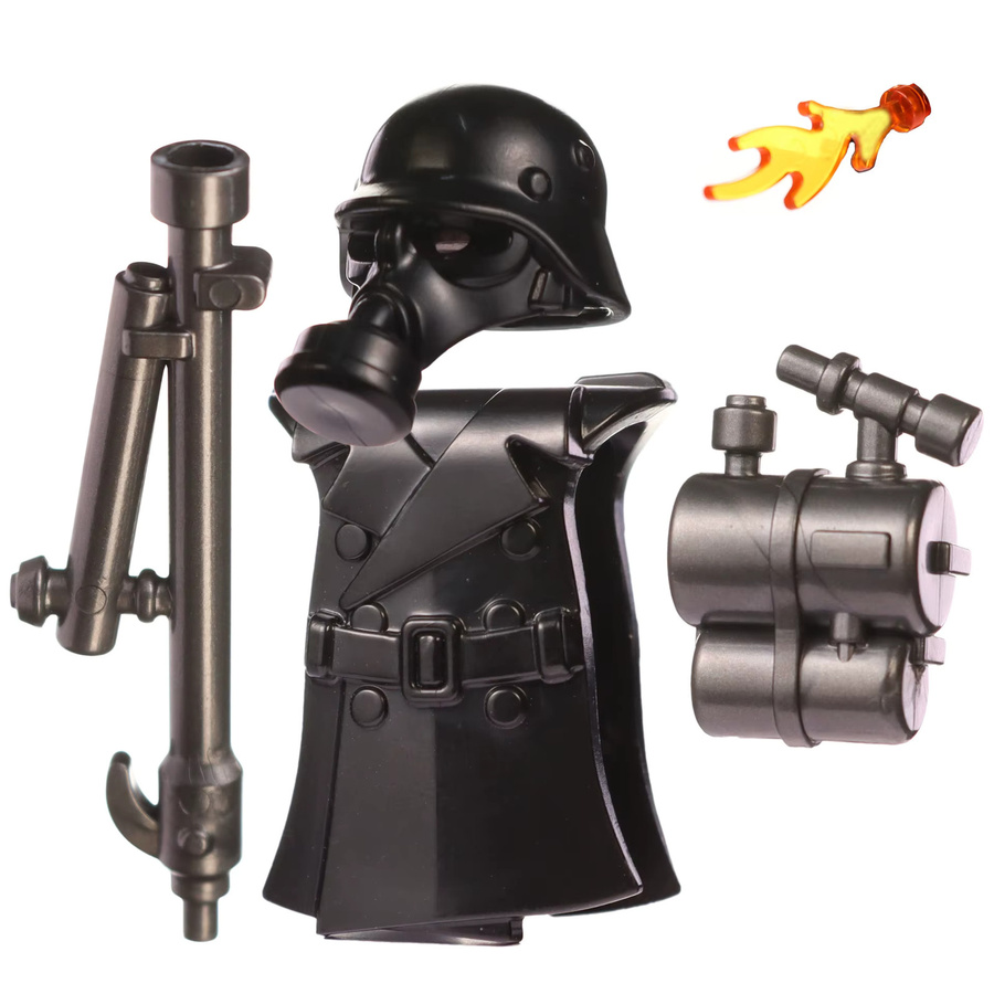 HOVFELER Halloween Flamme Lot Schutz Anzug Zombies Bausteine - Bild 1