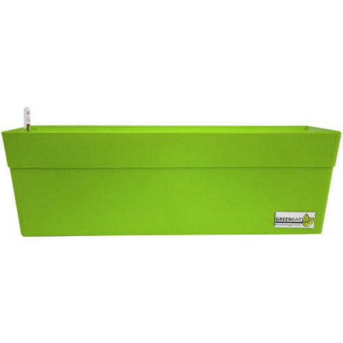 GREENBAR Kräuterbox mit Bewässerungssystem und Wasserstandsanzeige, Farbe: Grün und Gelb - Bild 2