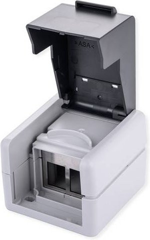 Value Outdoor Wandgehäuse für 2x Keystones in Grau/Anthrazit - Bild 1