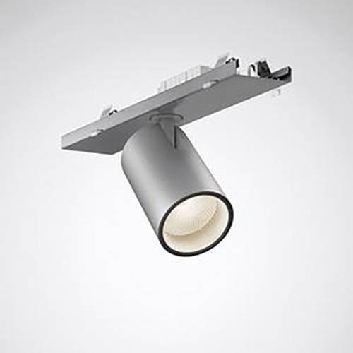 Trilux LentyP LED-Geräteträger 8331740 mit Adapter und Montagehalterung in Grau/Silber - Bild 1
