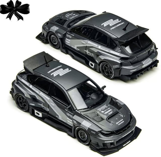 Bburago Impreza Raider Brawler Rivals Police, Sammler-Automodell, Grau/Weiß - Bild 1