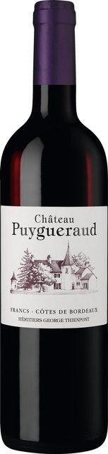 Château Puygueraud Rotwein, Merlot, 2019, Bordeaux, trocken, 1,5 l - Bild 1
