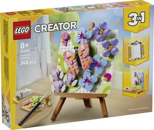 LEGO Creator Deko-Blumengemälde Bau- und Spielset ab 8 Jahren - Bild 1