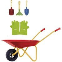 Theo Klein Kinderschubkarre aus Metall für den Garten - Bild 1