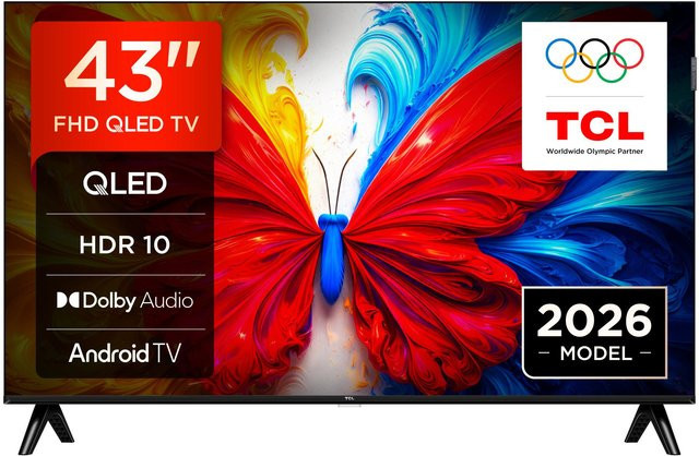 TCL 40S5L QLED TV in Schwarz - Bild 1