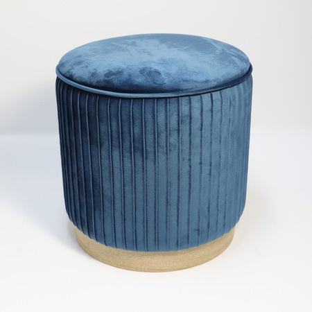 Better Home Sitzhocker mit Stauraum und abnehmbarem Deckel in Blau, B/T/H: 42 x 42 x 43 cm