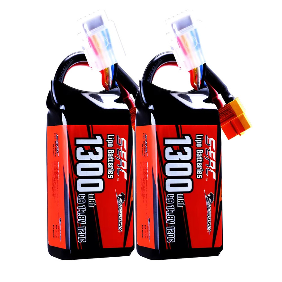 Sunpadow Lipo-Akku, 2-teiliges Set, mit XT60-Stecker - Bild 4