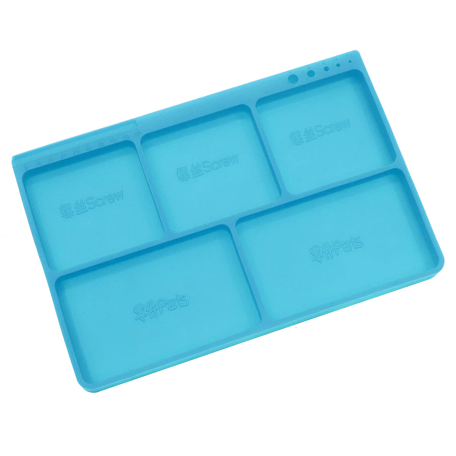 RS Silikon Gummi Schraube Tablett, Zubehör, Schwarz, 1-teiliges Set - Bild 1