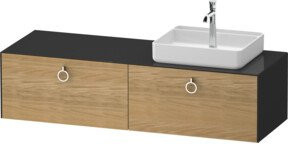 Duravit Waschtischunterschrank White Tulip in White, B/T: 160 x 55 cm - Bild 1