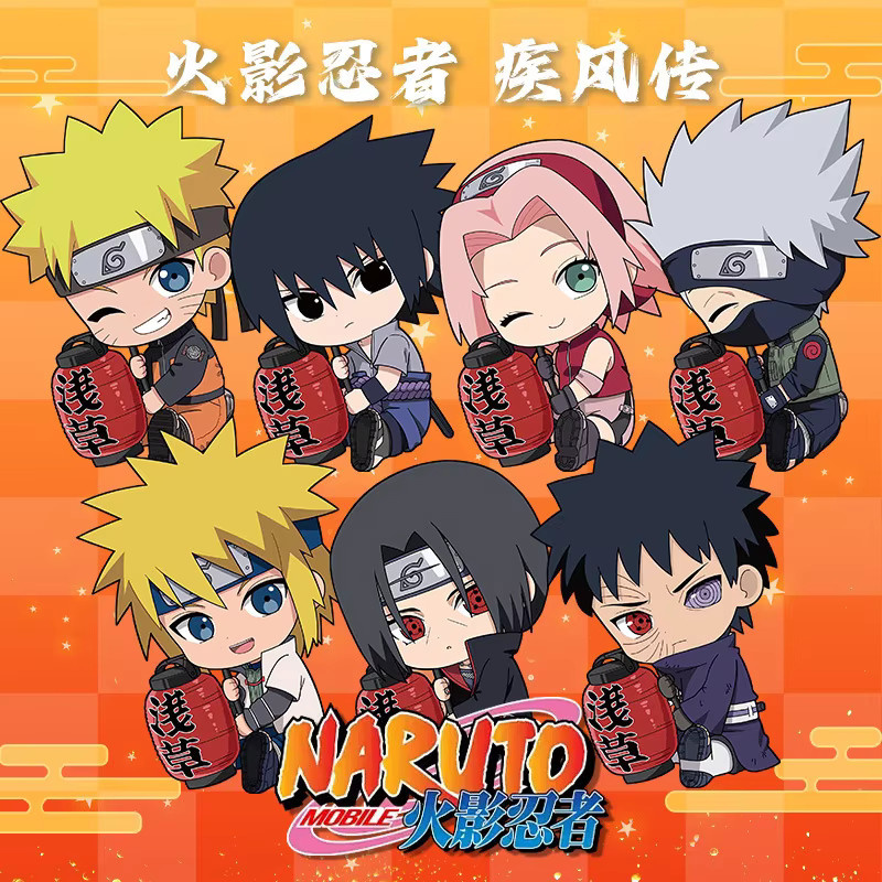 Bandai Q-Version Dreiteiliges Set Abzeichen Schlüsselanhänger Ständer, 3-teiliges Set - Bild 2
