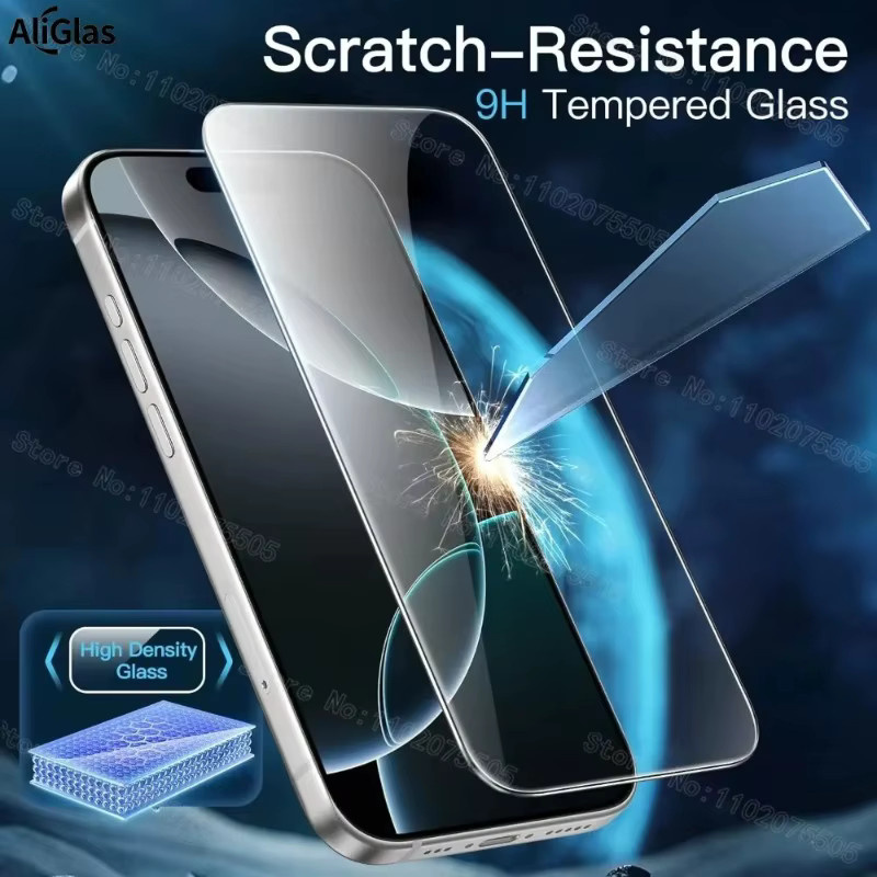 AliGlas Ultra HD Displayschutzfolie aus gehärtetem Glas für Xiaomi 17 Ultra, transparent, kratzfest und kompatibel mit Fingerabdruckentsperrung - Bild 4