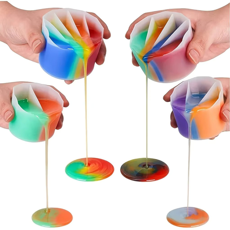 Silikonform Bär für Farbmischung und DIY-Kristallkunst in Multicolour - Bild 2