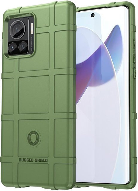 Robuste Silikon-Stoßfänger-Schutzhülle für Motorola Moto Edge 30 Ultra, Neo Fusion und Edge 30 Fusion in Grün - Bild 1