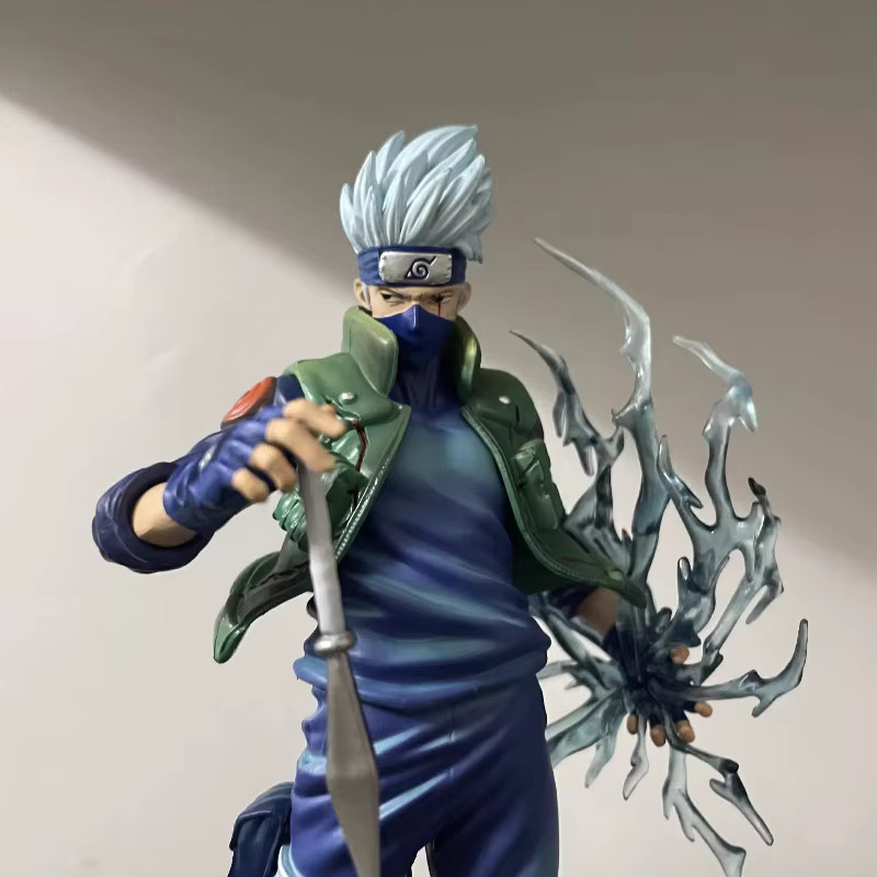 Bandai Naruto Kakashi Hatake 2.0 Ten Years Ninja Actionfigur, 23cm - Bild 2