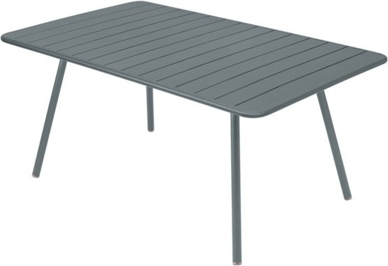 Fermob Luxembourg Comfort 6 Gartentisch aus Aluminium in Grau - Bild 1