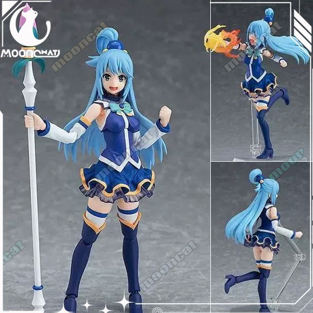 Bandai Konosuba Aqua Actionfigur, 15cm - Bild 1